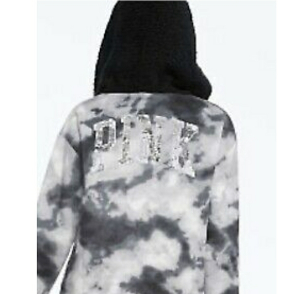 Pink Bling Reversible Sherpa sz-M - Picture 4 of 7